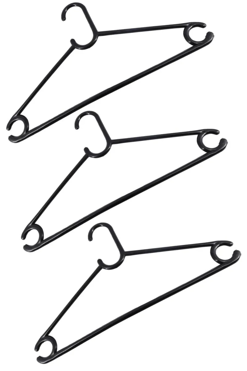 Plastic Cloth Hanger - Set of 3