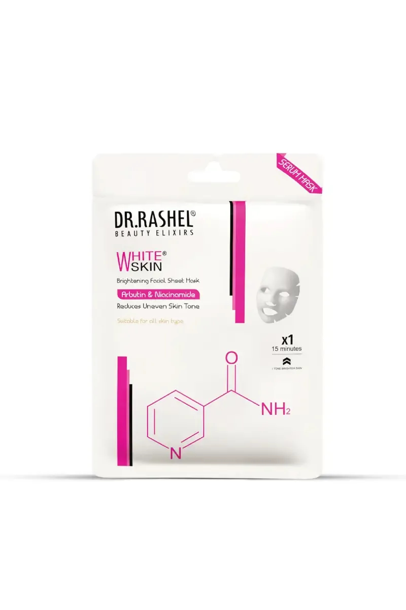 DR.RASHEL White Skin Sheet Mask with Serum- 20g