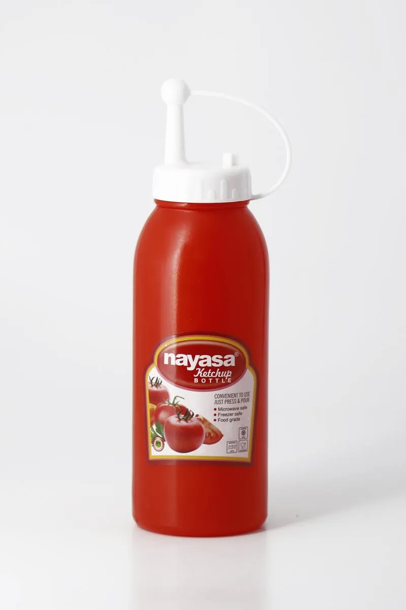 Nayasa Plastic Ketchup Bottle - 570 ML