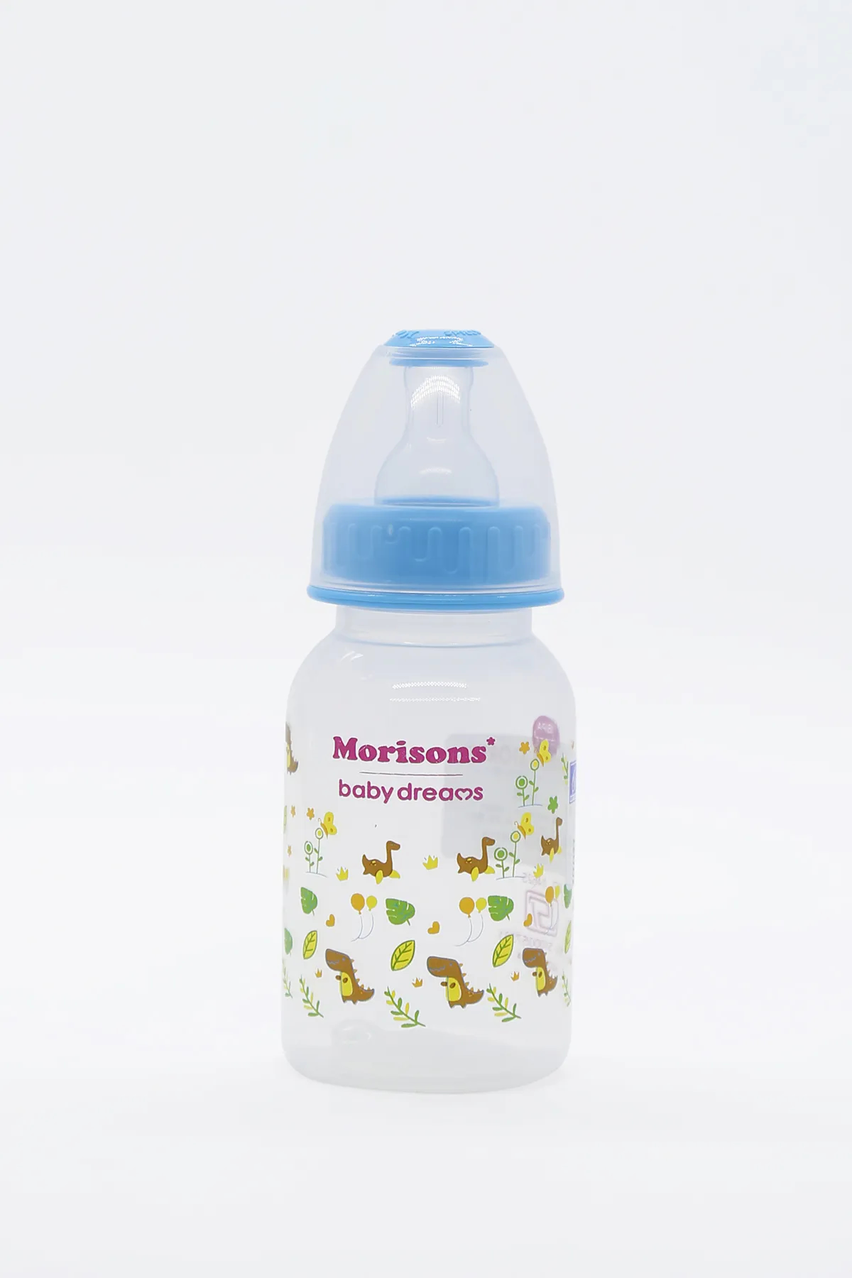 Morisons Feeding Bottle (Blue) - 125 ml