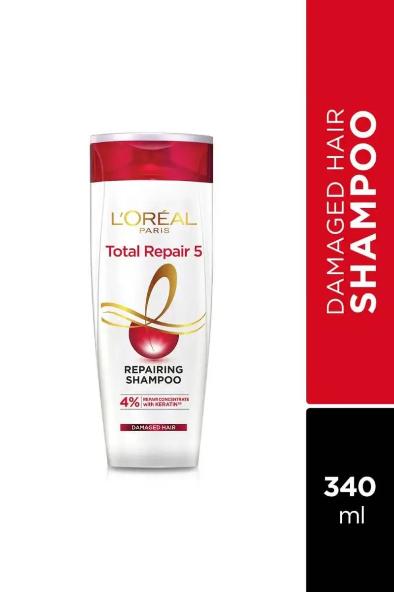 L'Oreal Paris Pro-Keratin + Ceramide Total Repair5 Shampoo  - 650ml