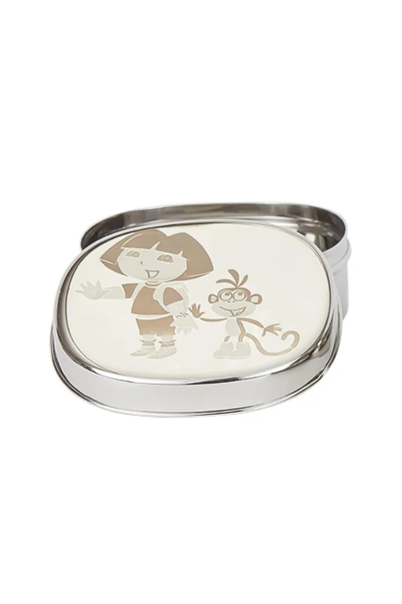 Zion Stainless Steel Dora Printed Lunch Box - 650 ML