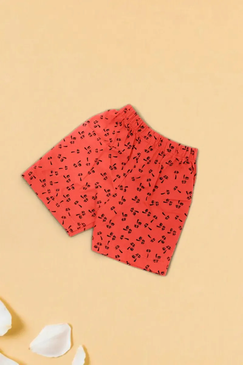 Just Born Conversational Printed Shorts