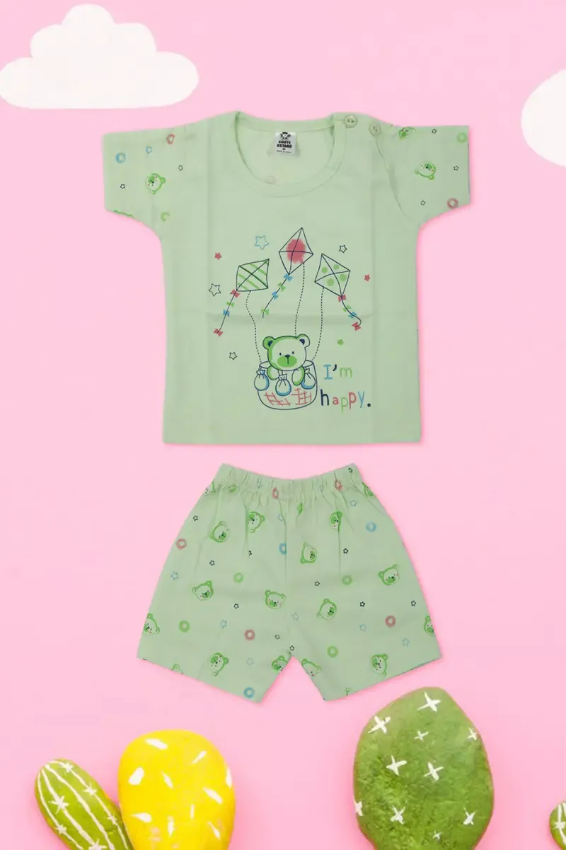 Just Born T-shirt with Shorts Set (2-Pcs Set)