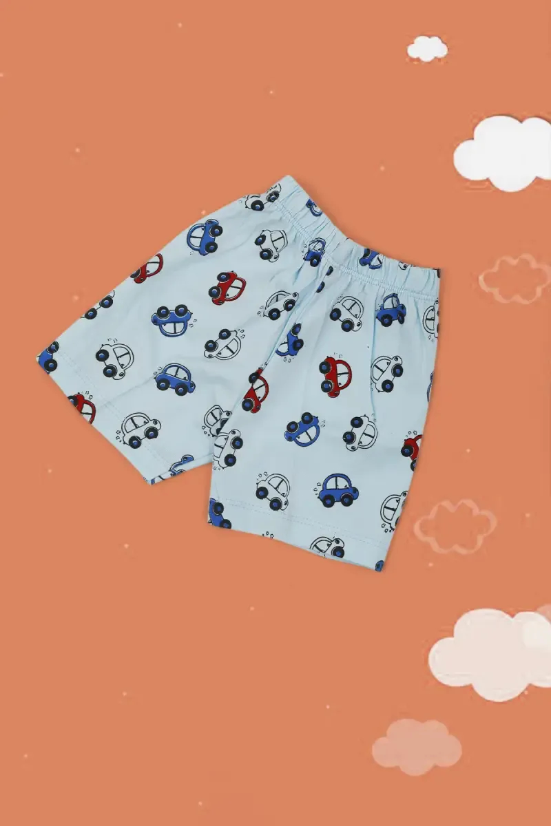 Cotton Printed Shorts for Just Born