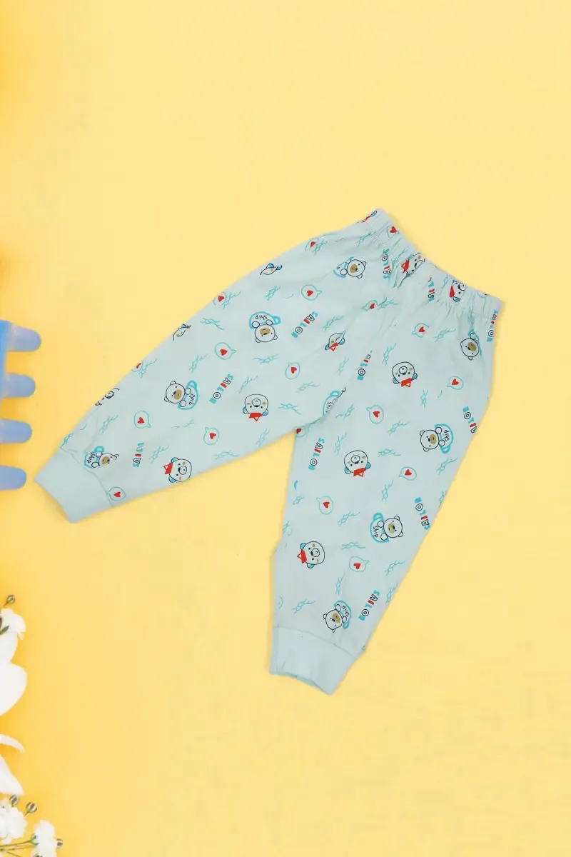 Just Born Cotton Printed Pant 