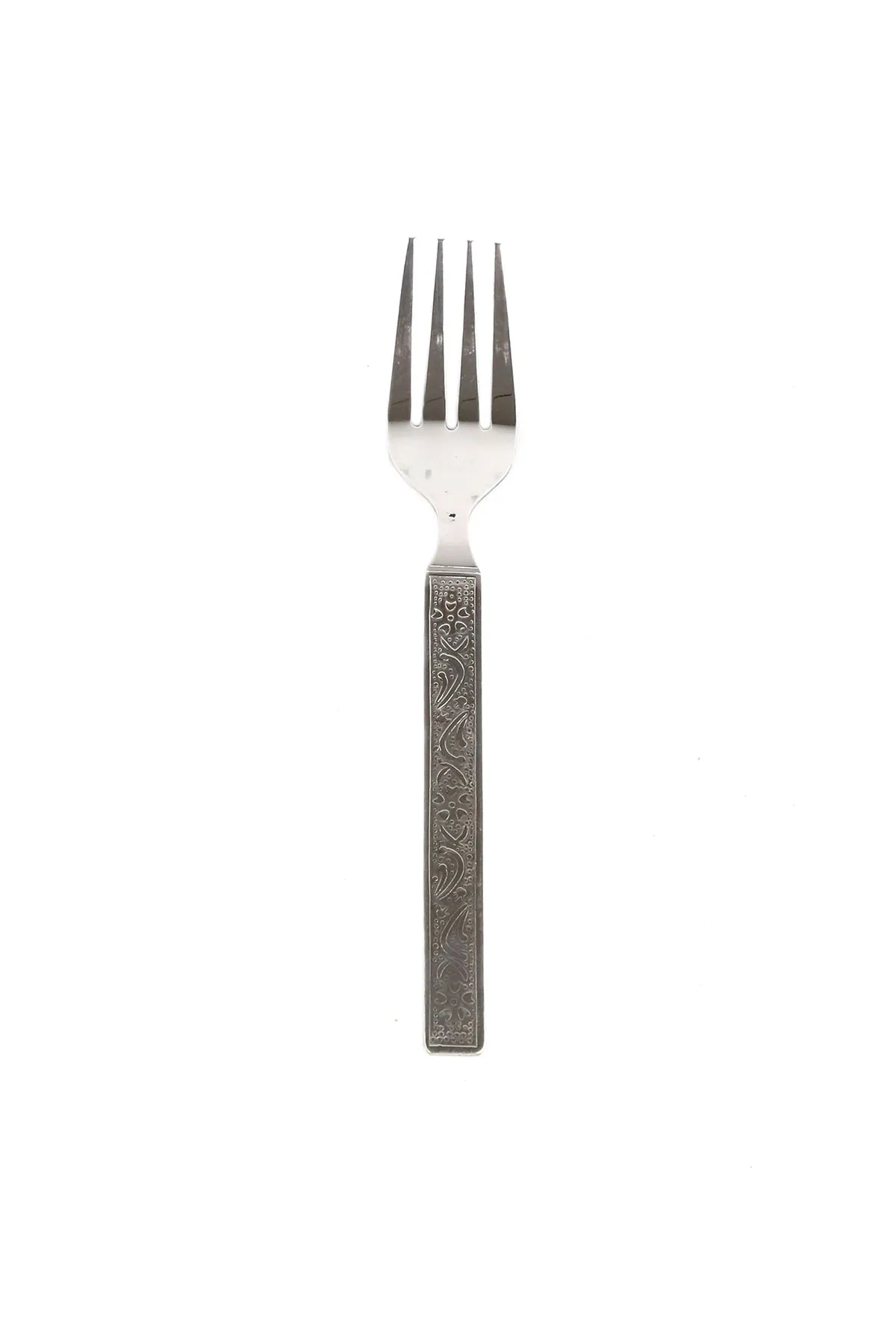 Stainless Steel Dessert Fork, Silver - 18 cm