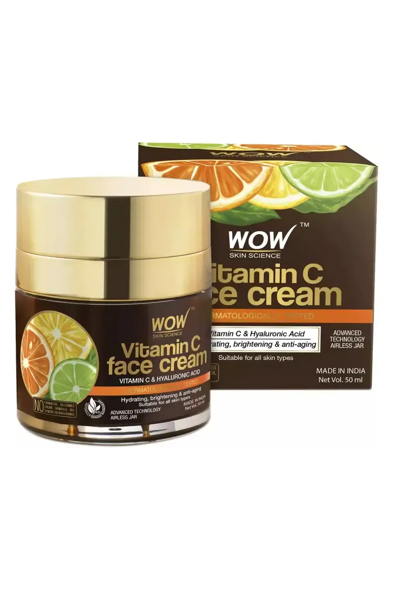 WOW Skin Science Vitamin C Face Cream Quick Absorbing - 50ml