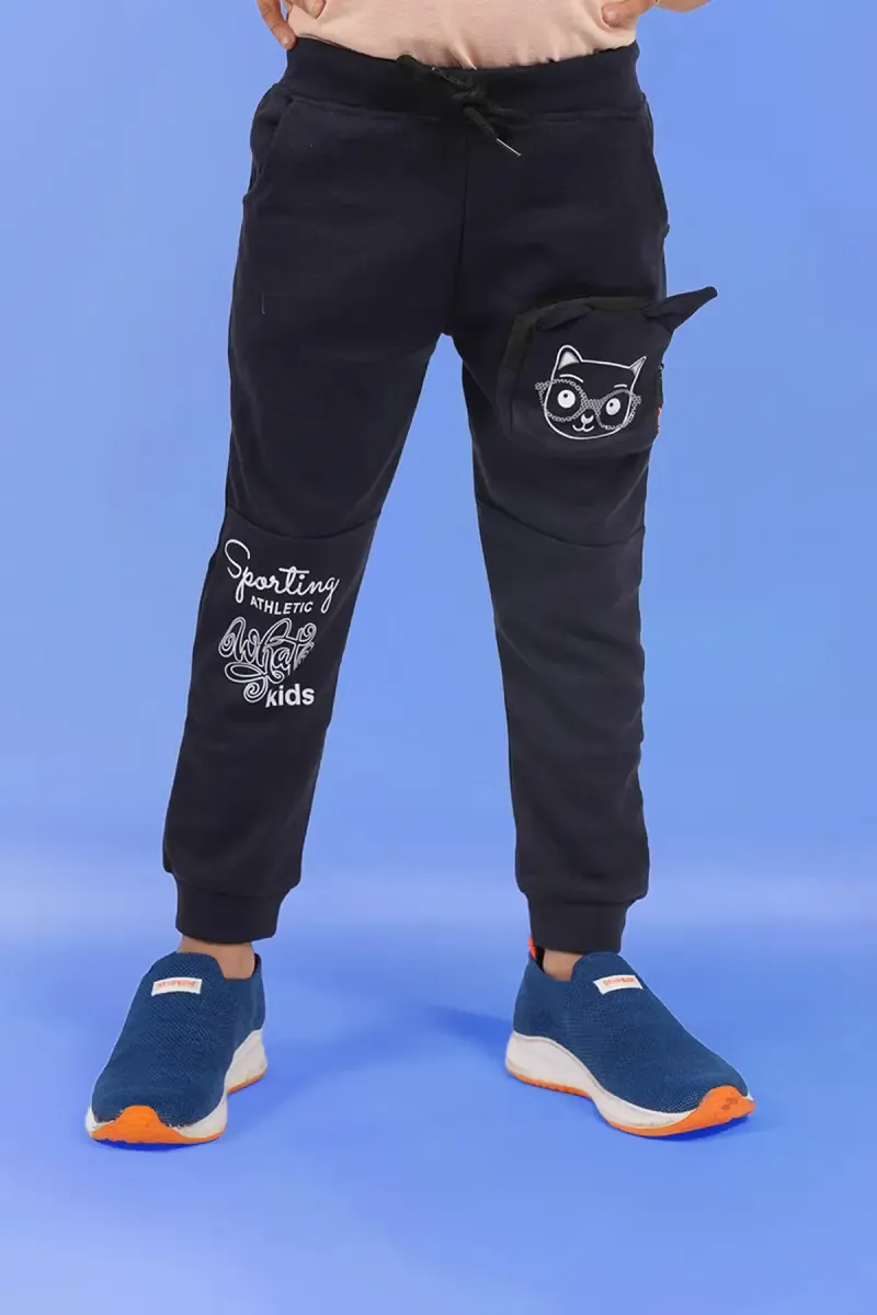 Polycotton Printed Track Pant for Boy