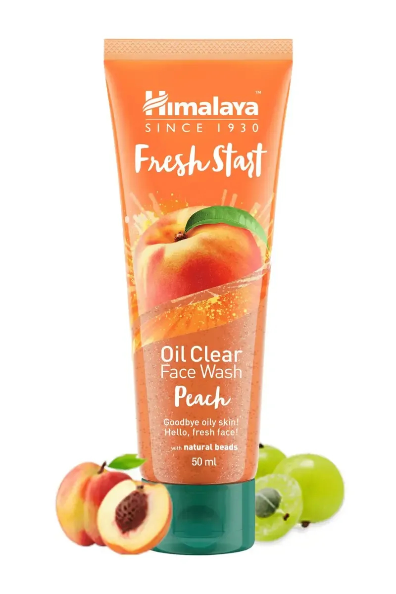 Himalaya Fresh Start Oil Clear FW Peach- 50 ML 