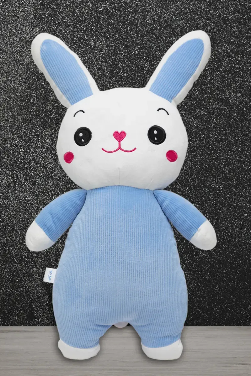 Super Soft Fabric Jumpy Bunny Soft Toy (Design May vary)