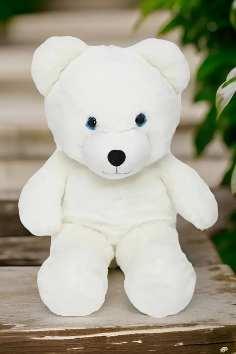 Super Soft Fabric Fluffy Bear Soft Toy (Design may vary)