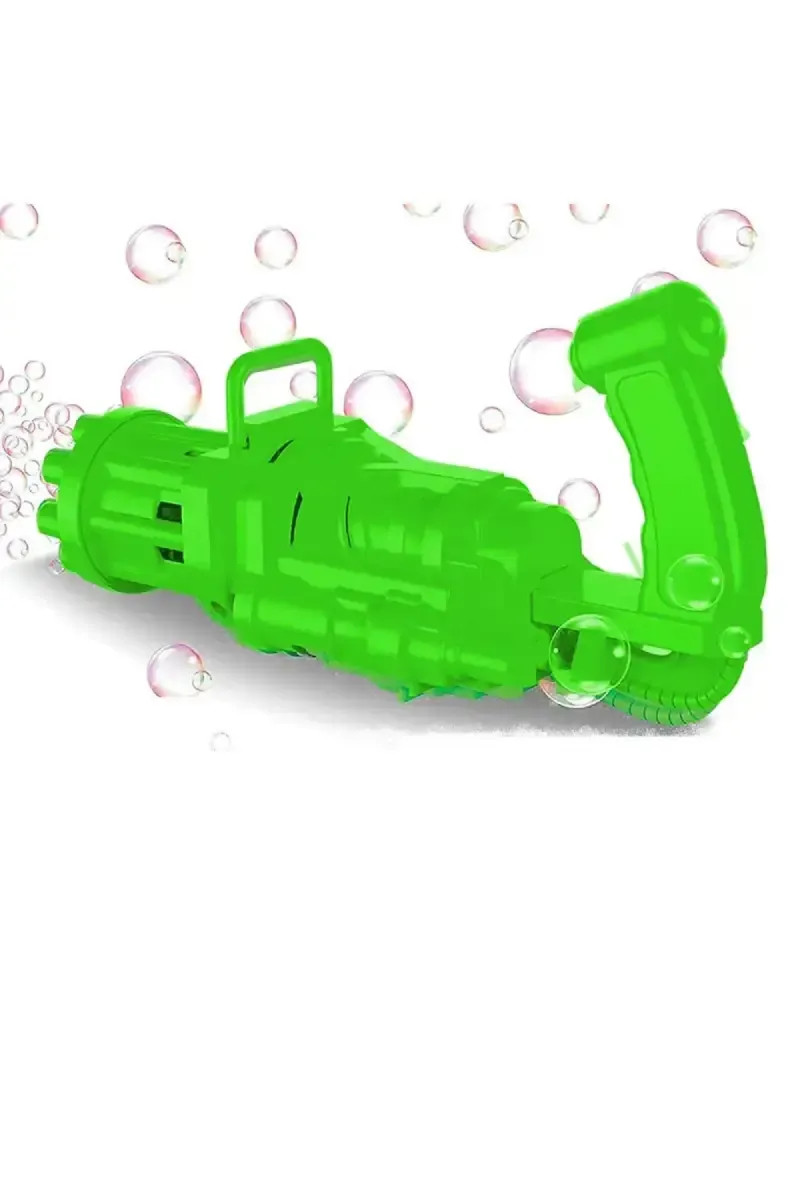 KV Impex Bubble Maker Machine Water Gun Toys For Kids (Green)