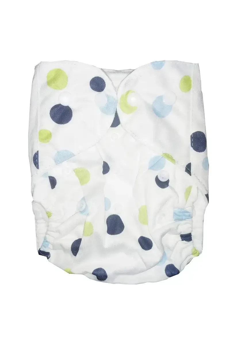 Mommas Baby Reusable Baby Diaper with Printed Design - Pack of 1