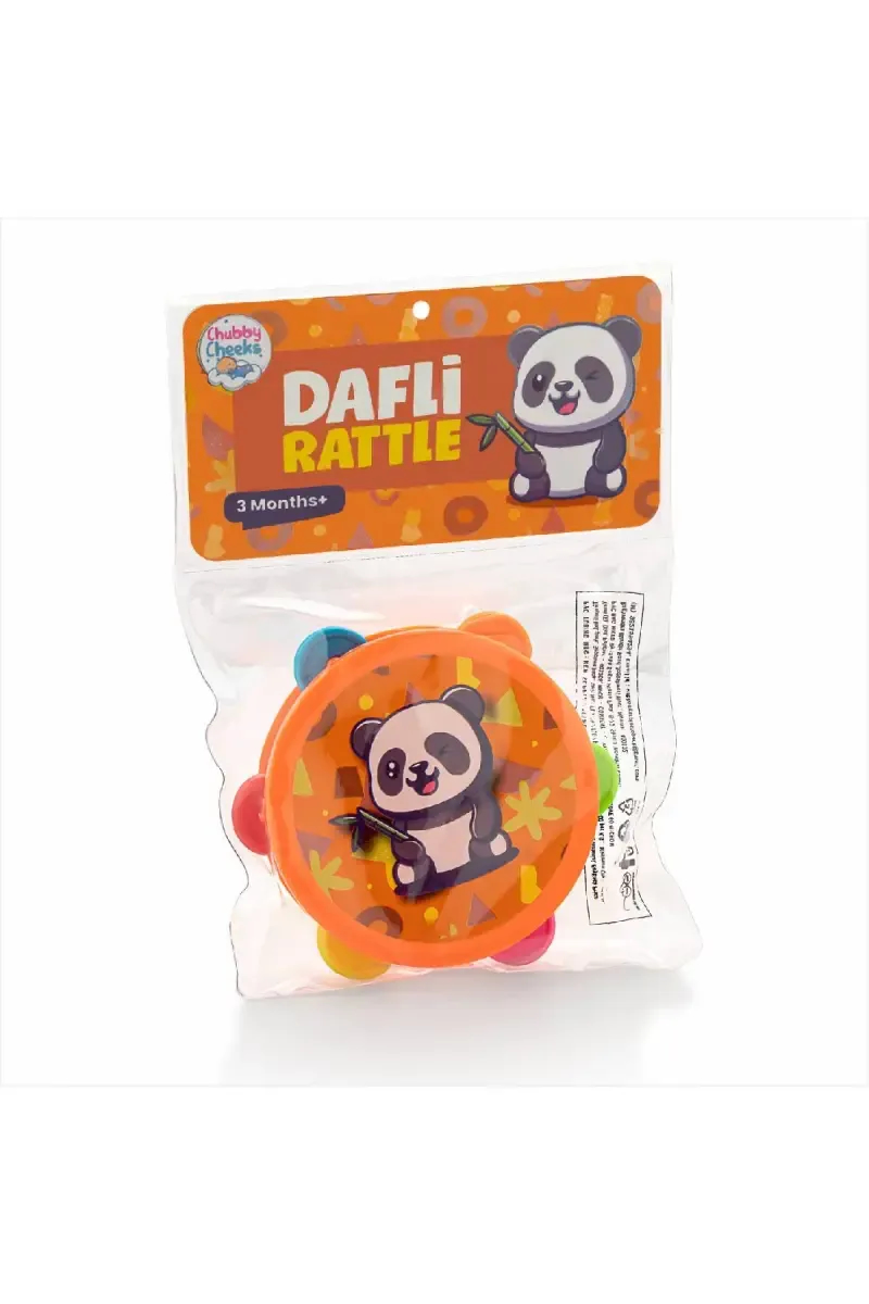Sunny Dafli Rattle For Kids (Orange) - Pack of 1