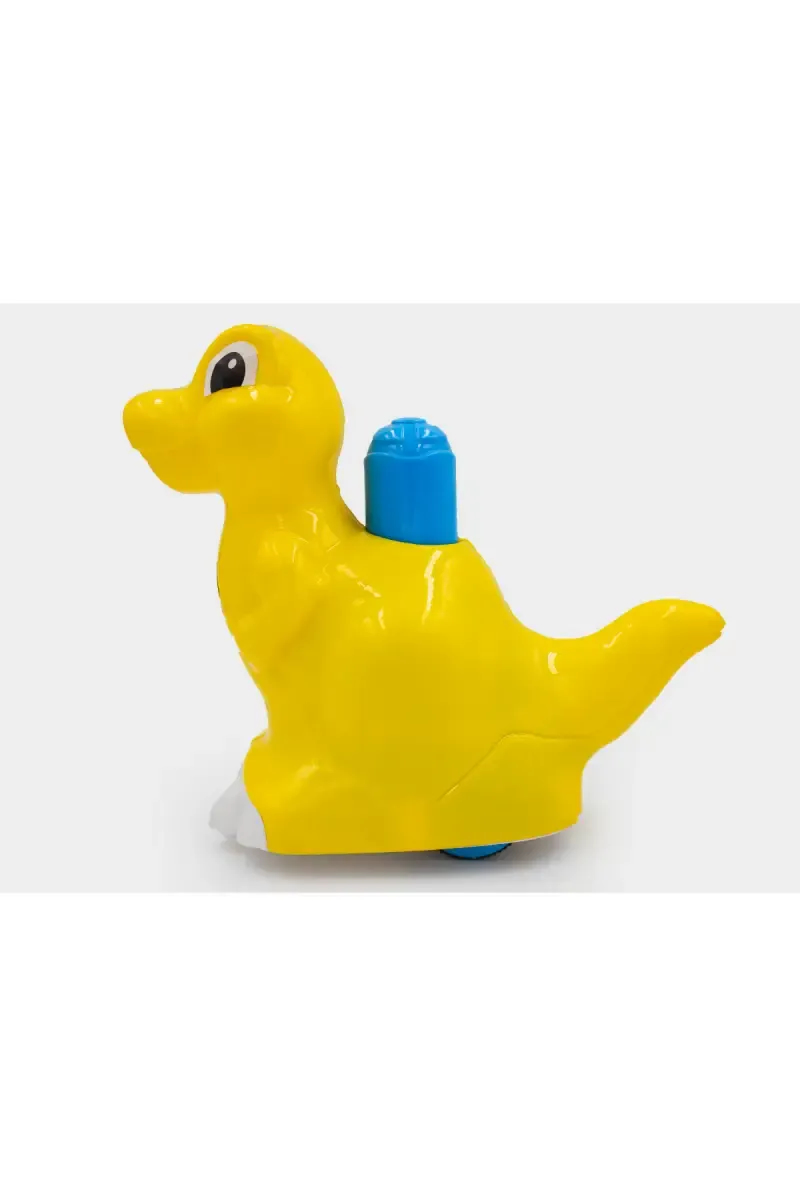 Push & Go Dinosaur Toy for Kids - Yellow (Pack of 1)