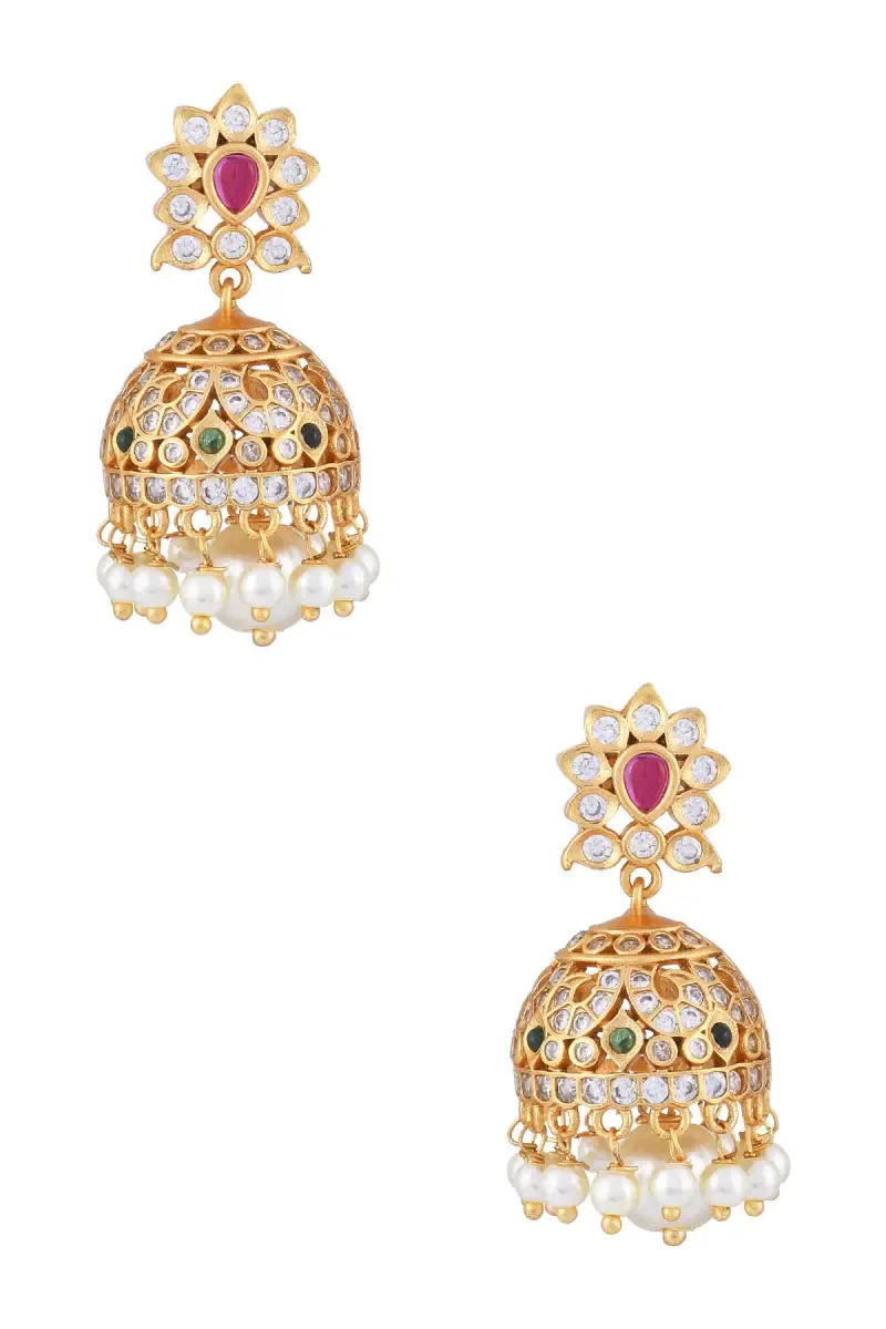 Ethnic Jhumki Earrings for Girls & Women