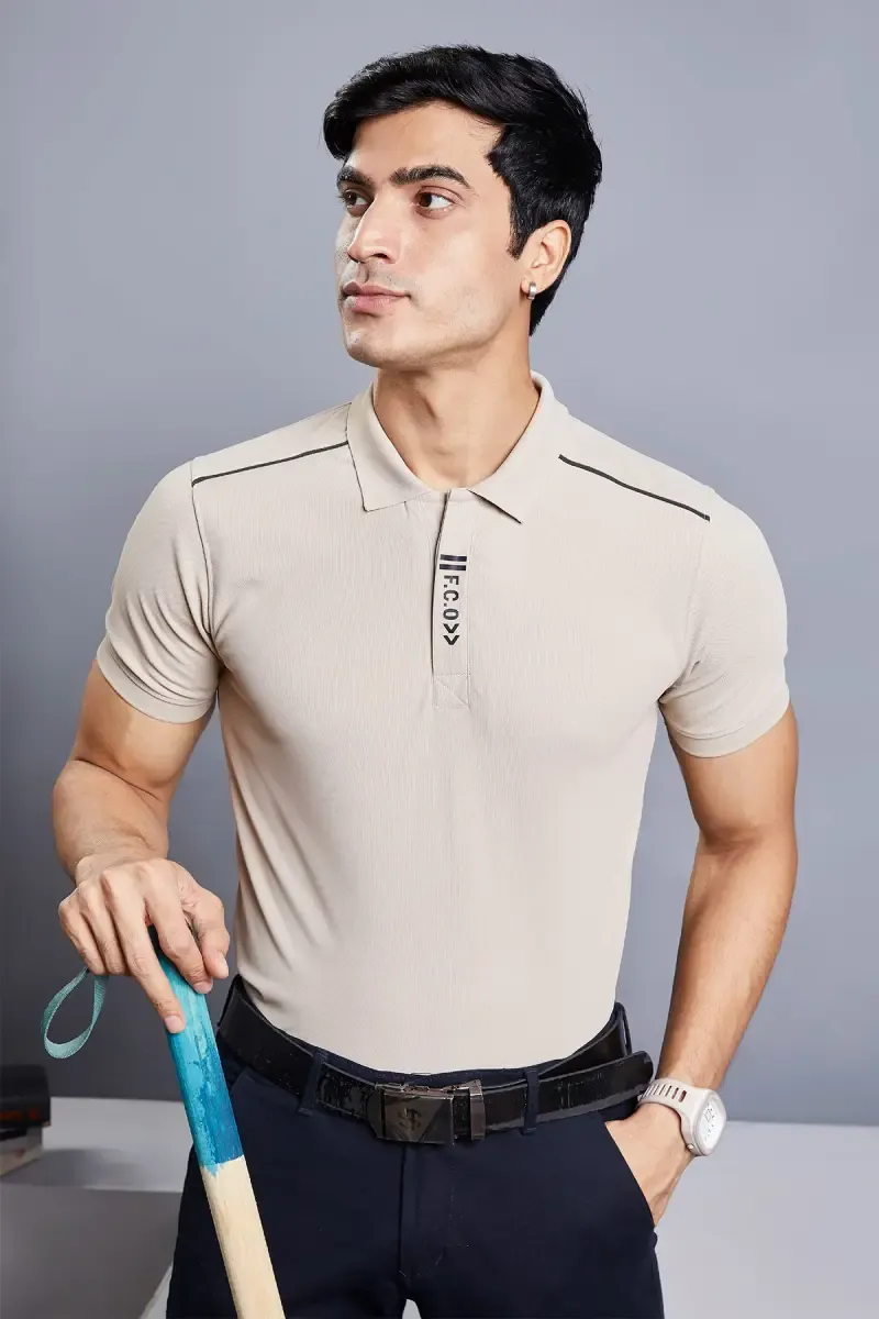 Polyester Polo T-shirt for Men