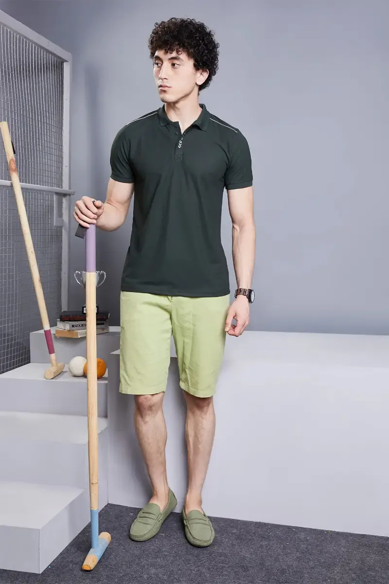 Polyester Polo T-shirt for Men