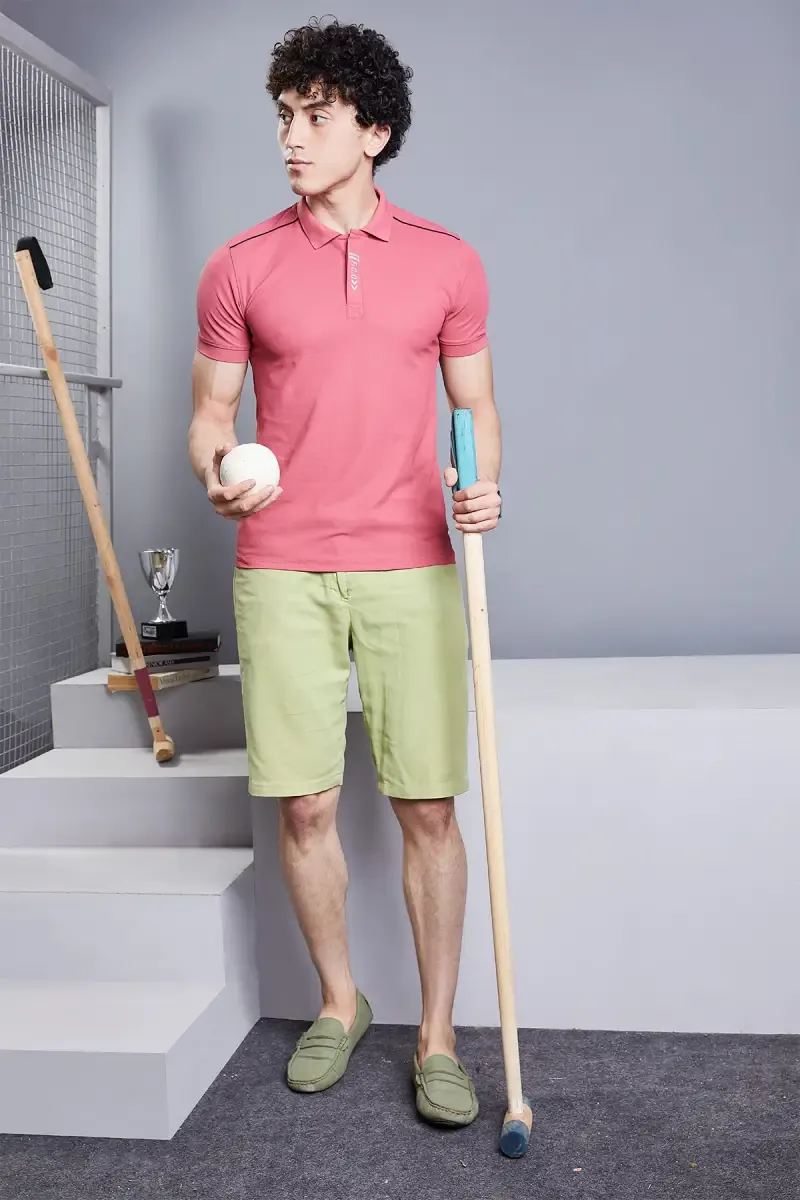 Polyester Polo T-shirt for Men