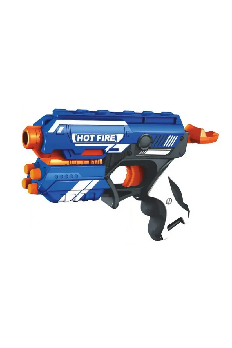 Toyshine Hot Fire Manual Soft Blaster Toy Gun (Multicolor, Pack of 1)