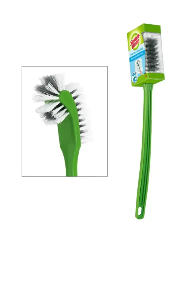 Scotch-Brite Plastic Double Sided Toilet Brush - 46 cm