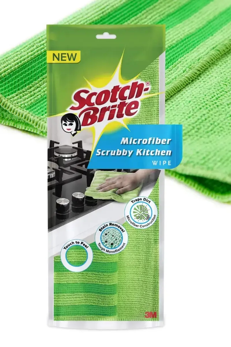 Scotch-Brite Microfiber Scrubby Kitchen Wipe - 32 cm