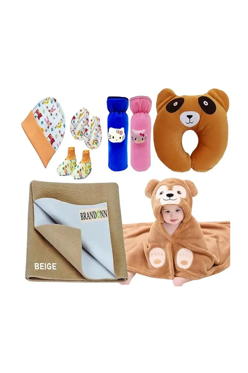 Brandonn New Born Baby Gift Set Combo Pack (11 Pcs) - Pack of 1 