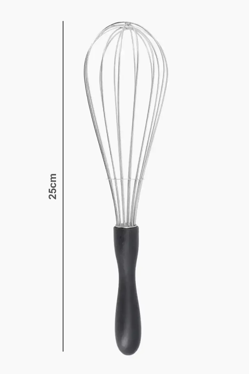 Kows Kitchen Stainless Steel Dolphin Whisk - 25cm