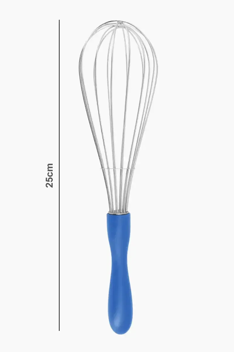 Kows Kitchen Stainless Steel Dolphin Whisk - 25cm