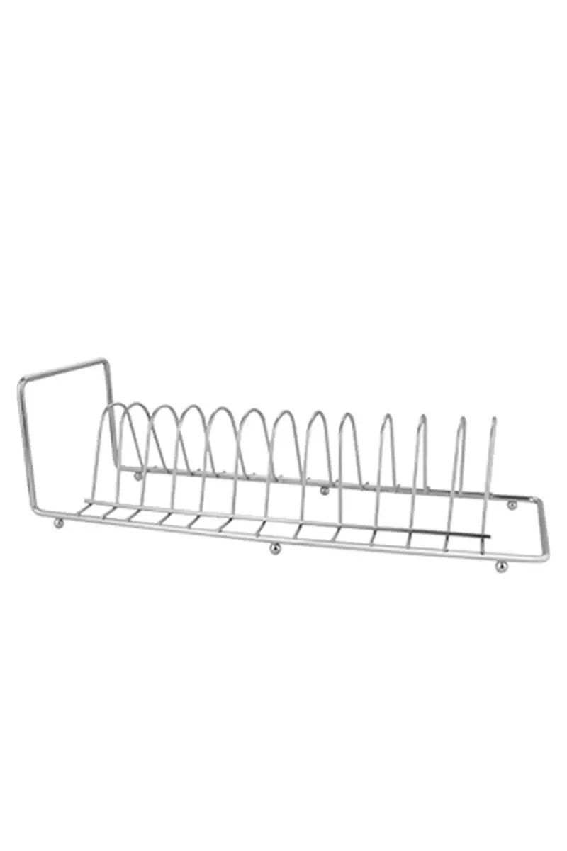 Kows Stainless Steel Plate Holder - 12 Shelves
