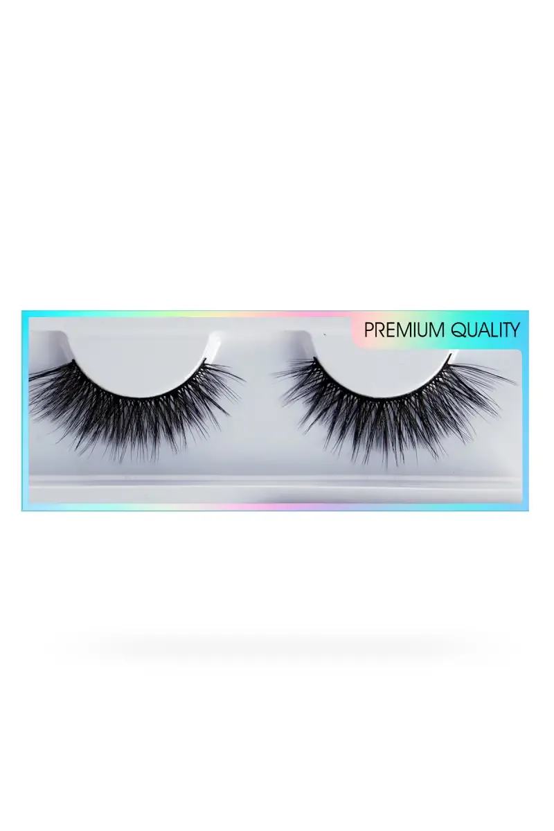 Colors Queen Lash Label 5D Natural Hair Eyelashes -  Dramatic (Pack of 2) 