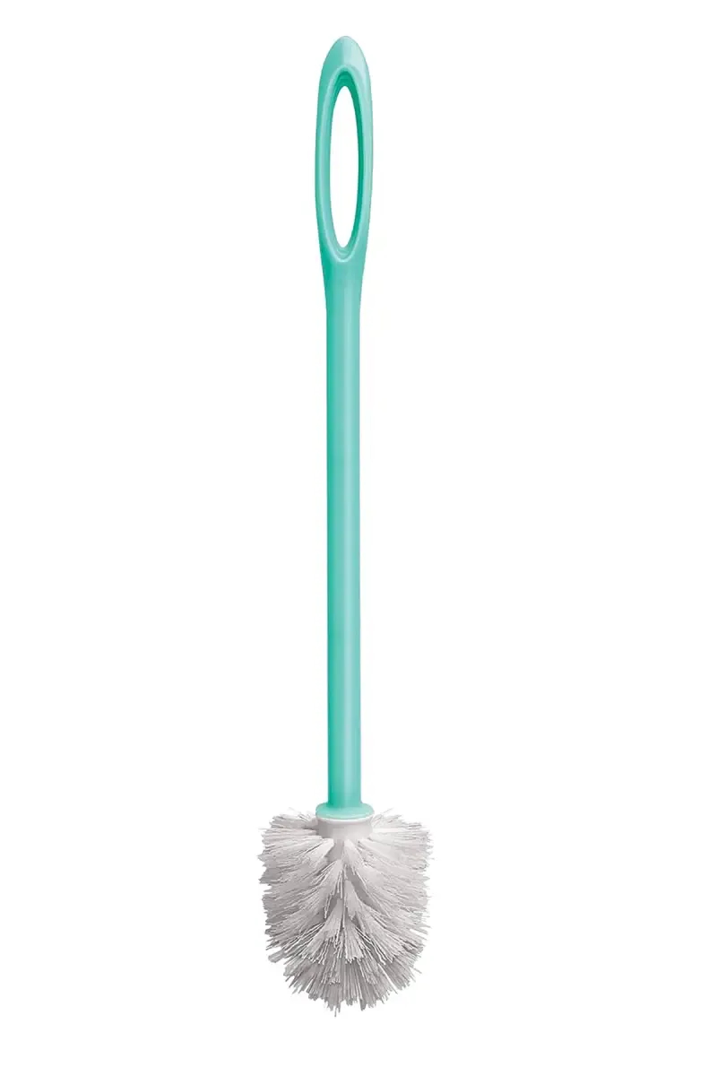 Spotzero Plastic Round Toilet Brush - Pack of 1