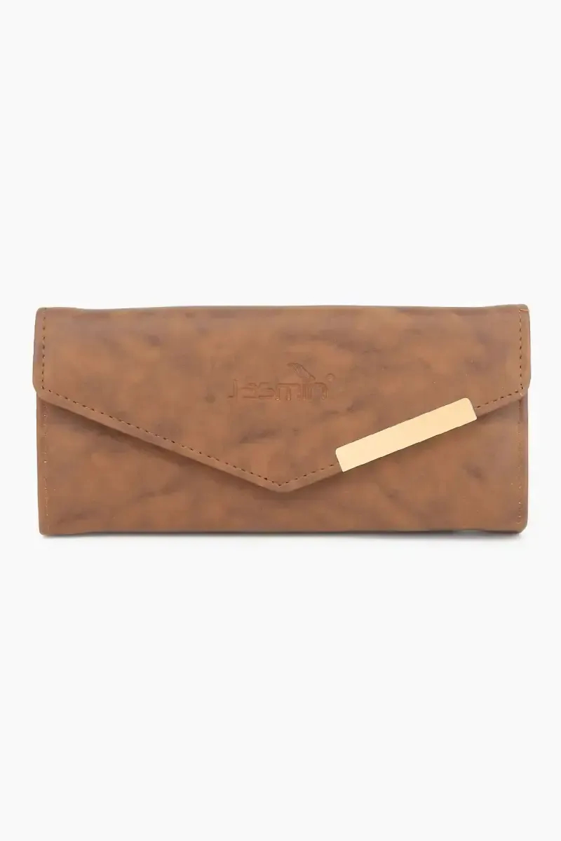 Faux Leather Solid Casual Purse for Women
