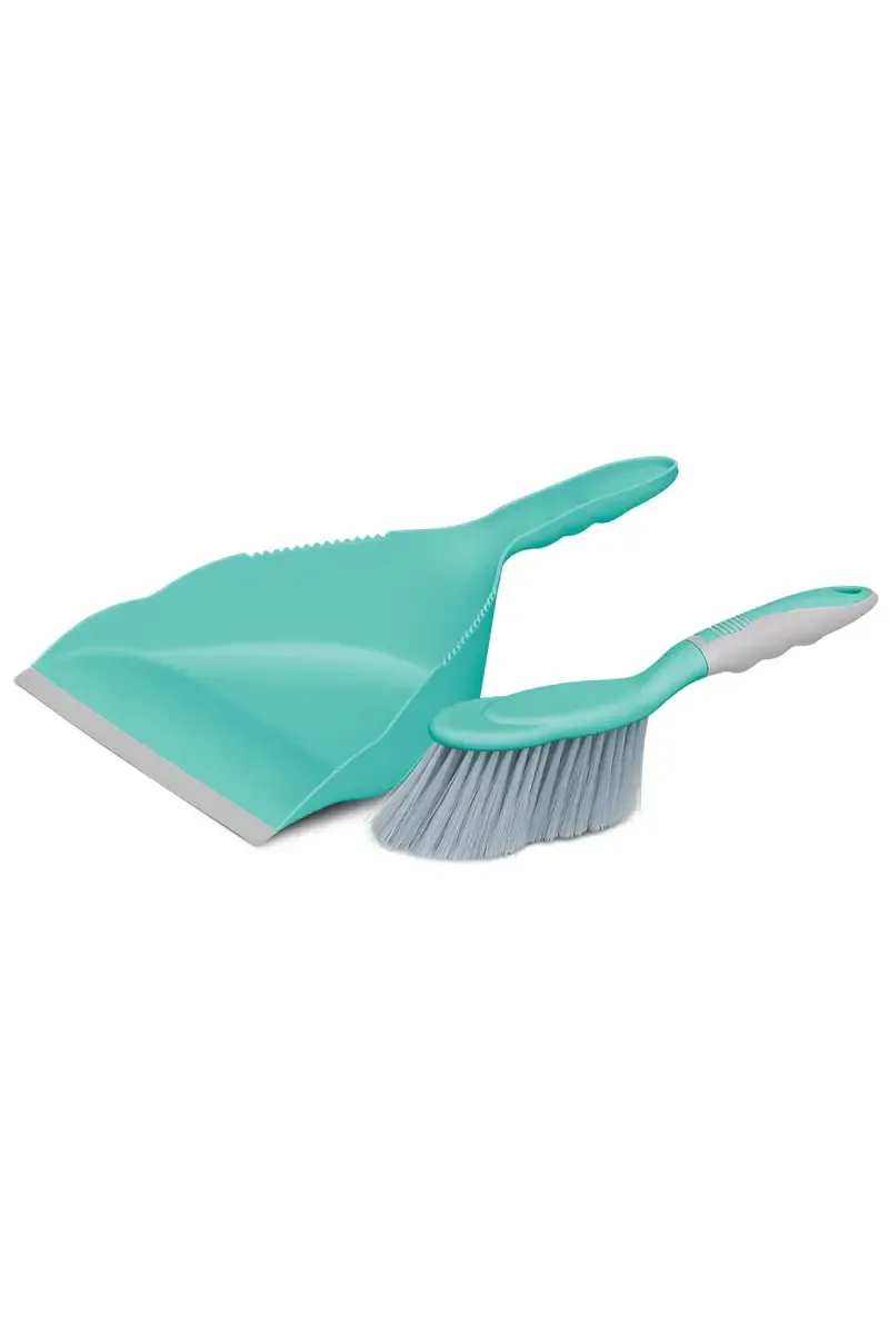Spotzero Plastic Dustpan With Brush Set