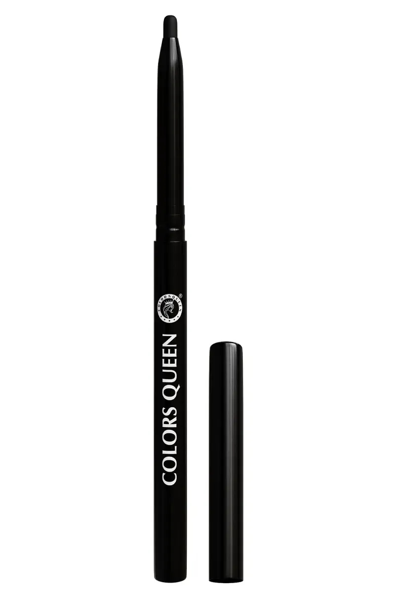 Colors Queen Extreme Color Kajal Pencil (Black) - 0.4gm (Shade 01) 