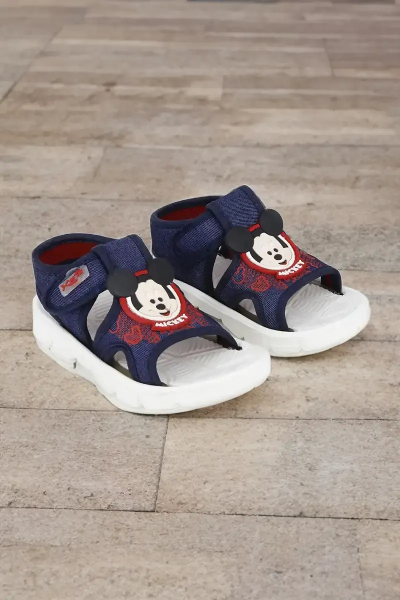 Kid's Micky Mouse Printed Sandals