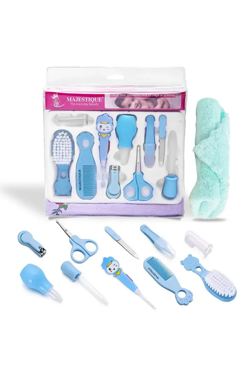Majestique Baby Healthcare & Grooming Set , 11 Pcs - Pack of 1 
