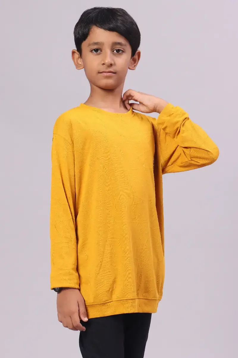 Boy's Cotton Casual T-shirt