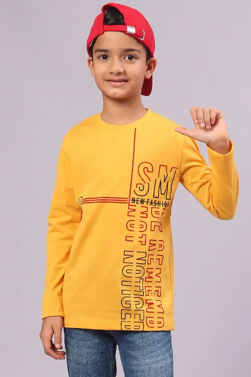 Cotton Printed T-shirt for Boy