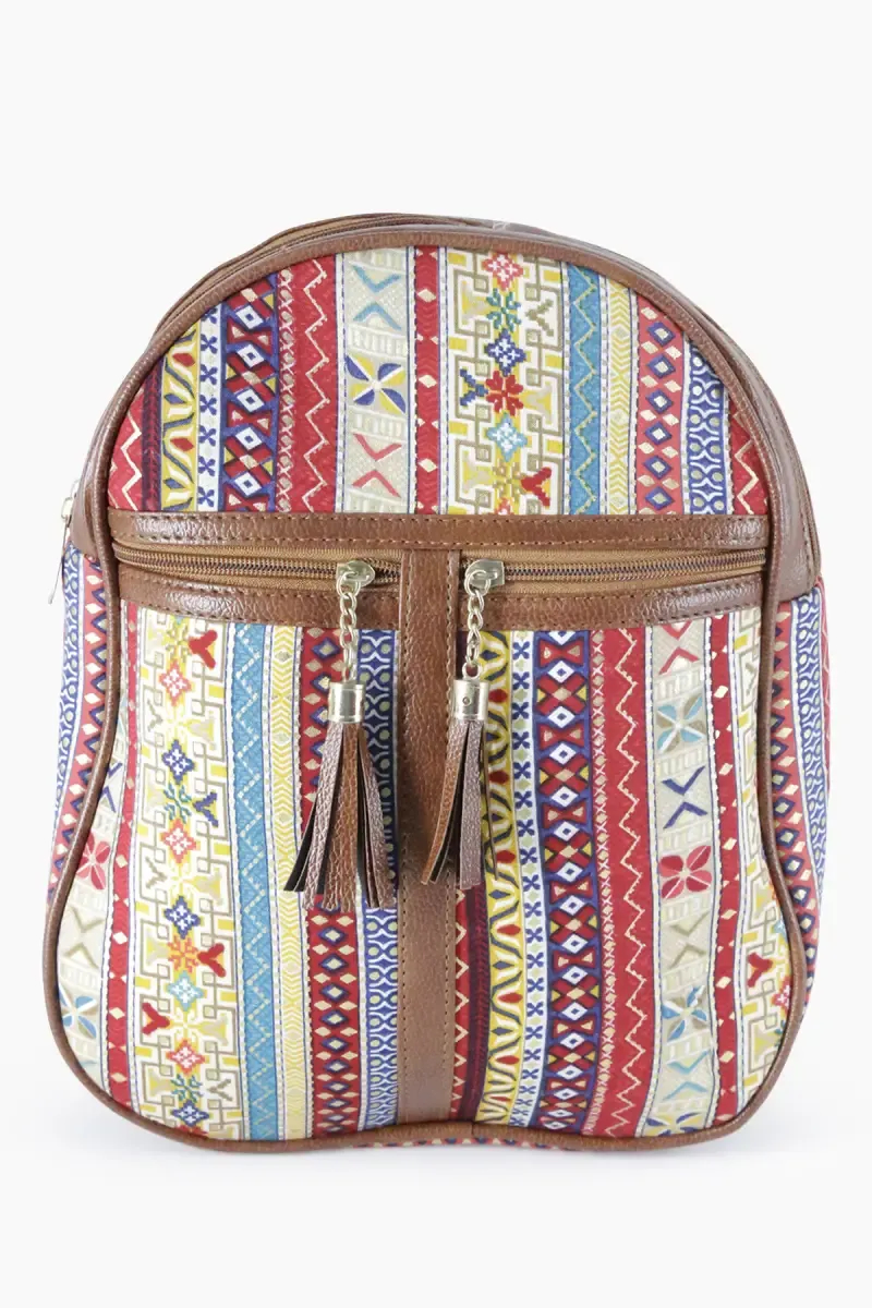 Printed Casual Shoulder Backpack for Girls