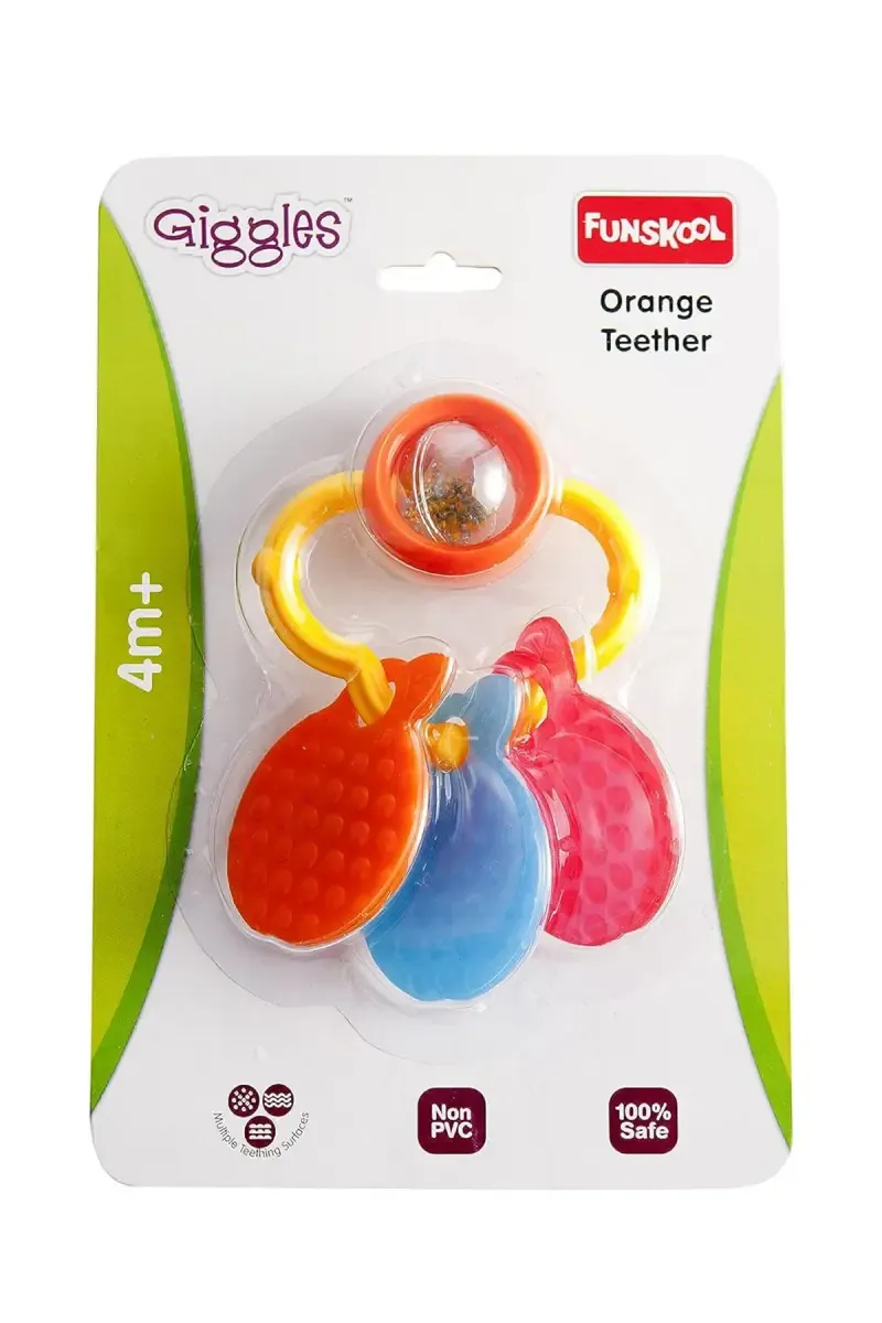 Tree Teether Rattle (Multicolor, Pack Of 1)