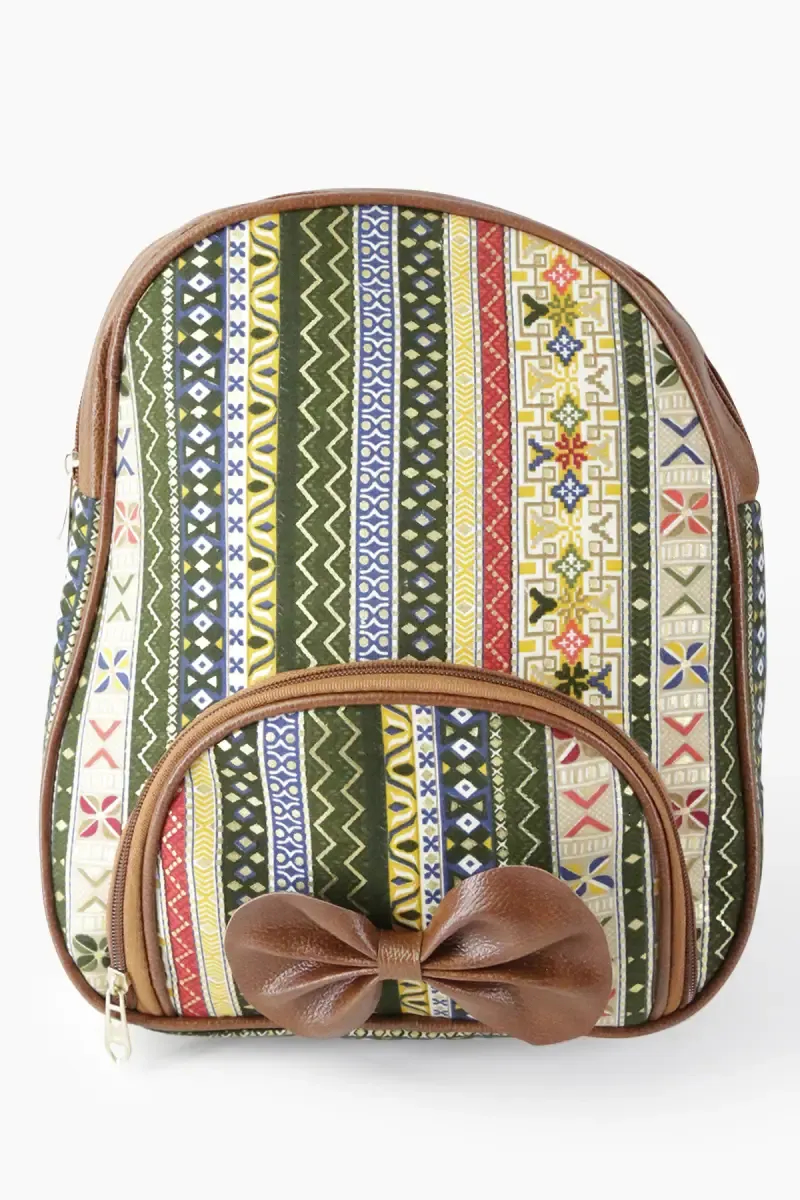 Printed Casual Backpack for Girls and Women
