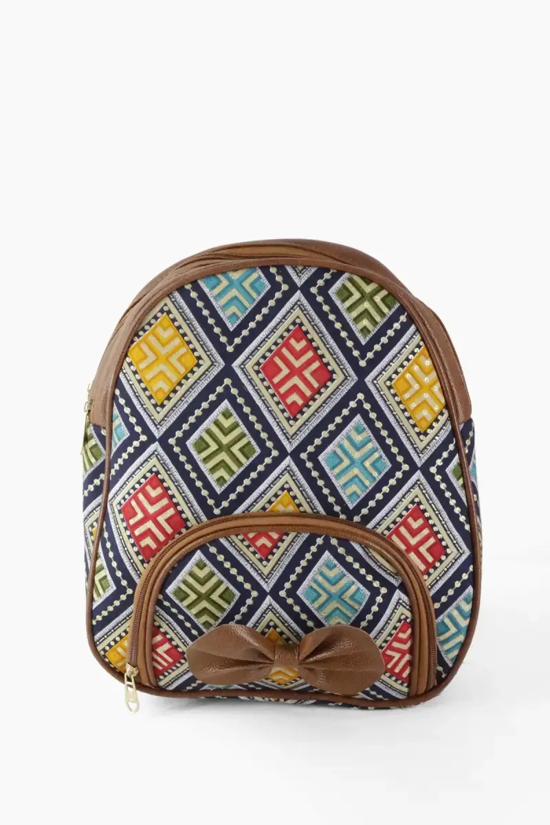 Printed Casual Backpack for Girls and Women
