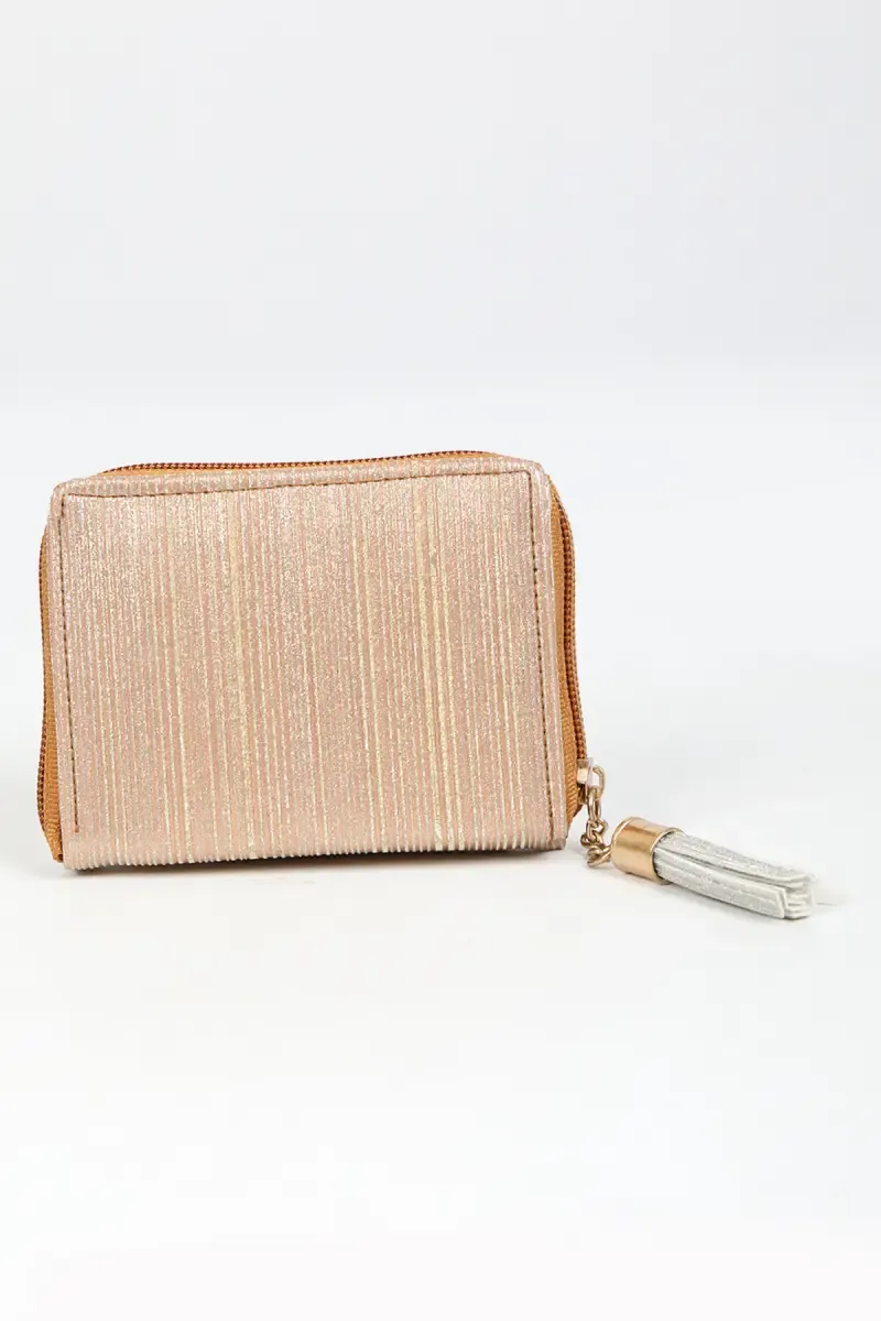 Glittery Small Coin Purse for Women and Girls