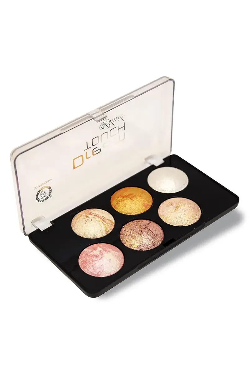 Colors Queen Dream Touch Blusher & Highlighter Palette - Shade 2
