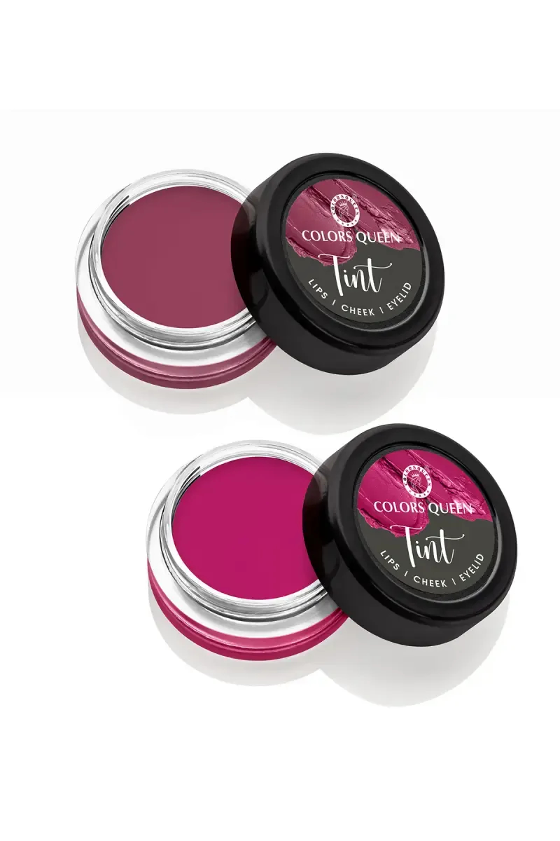 Colors Queen Lips, Eyelids & Cheeks Tint Combo - 2 Pcs