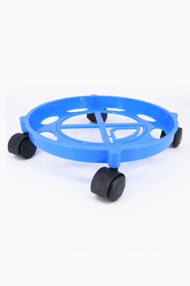 Plastic Cylinder Trolly - 30cm