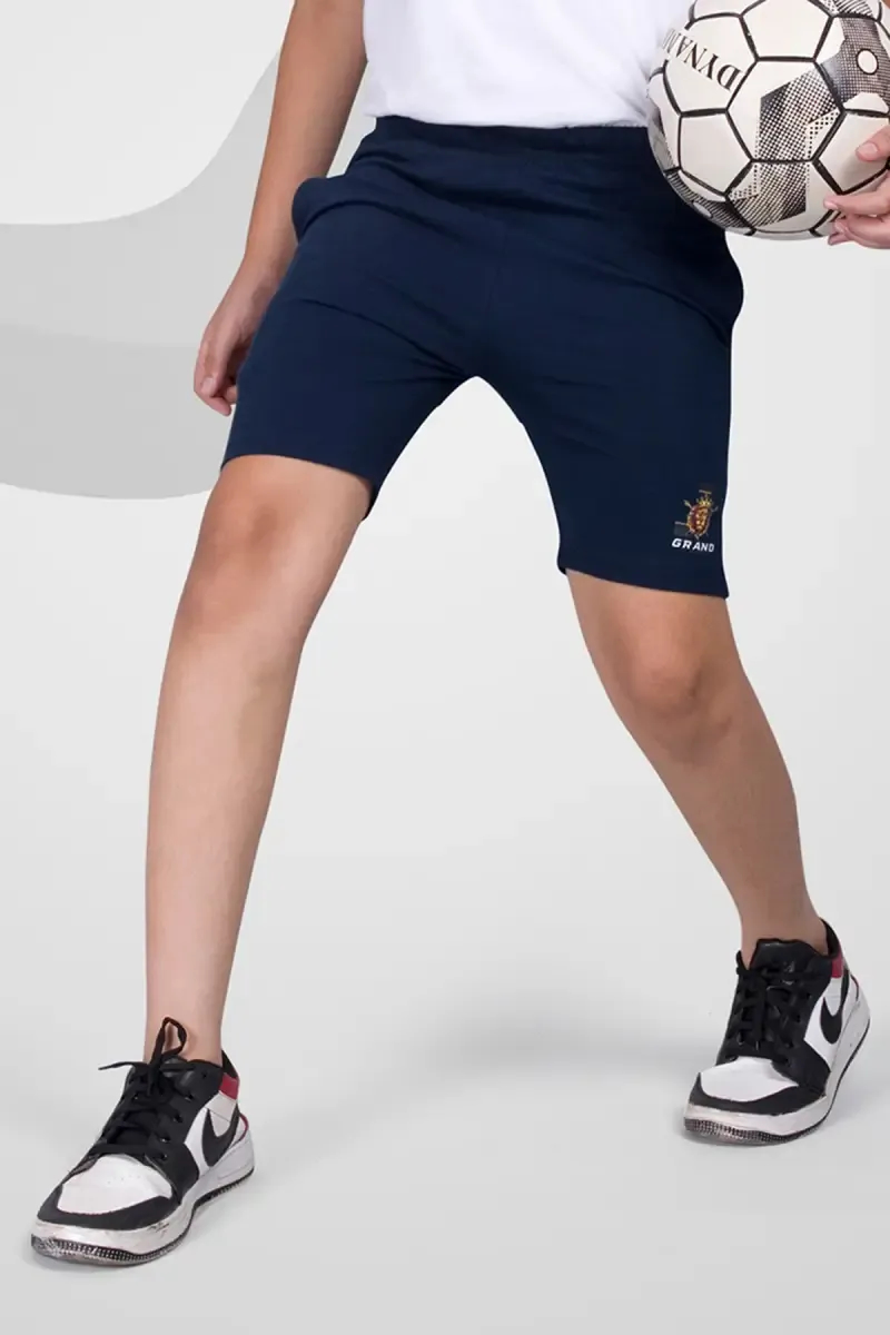 Boy's Cotton Slim Fit Shorts