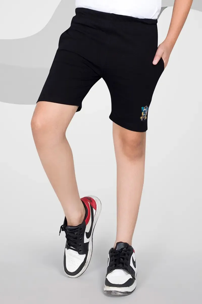 Cotton Slim Fit Shorts for Boy